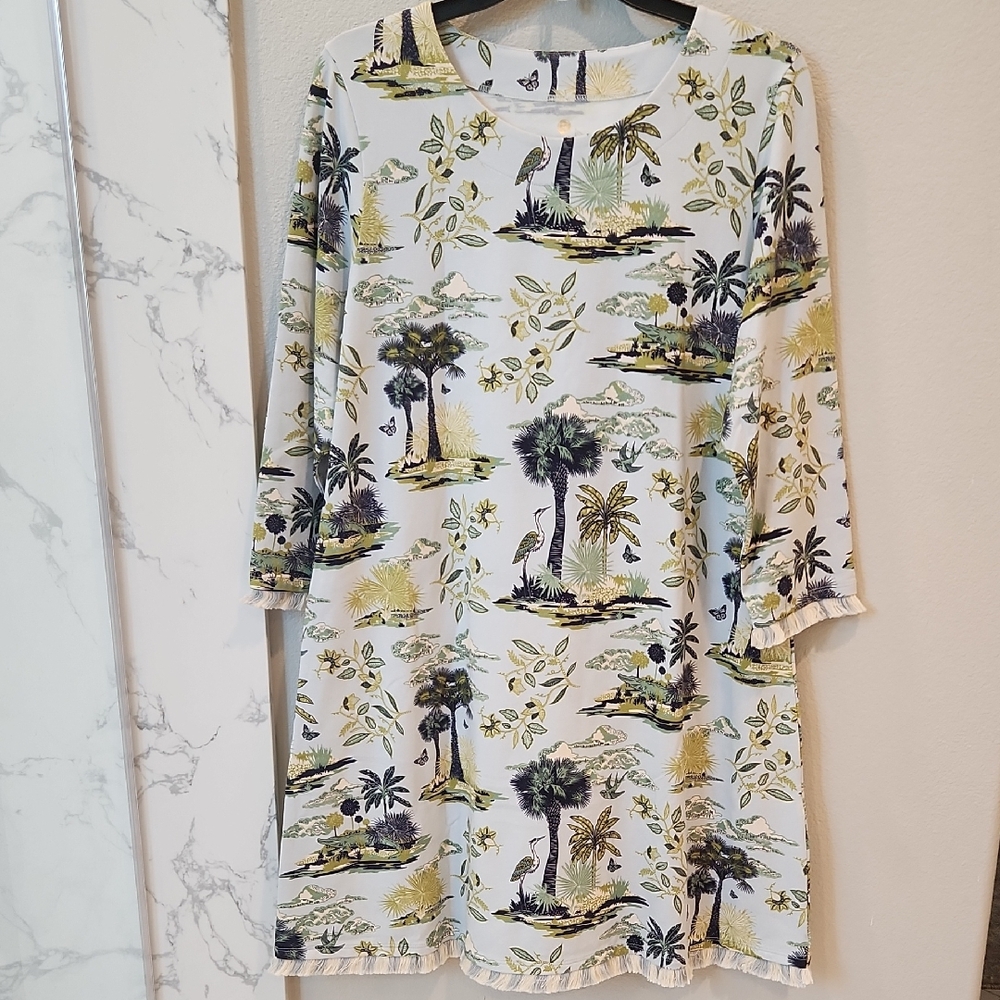 Spartina 449 Resort Dress, Size Large